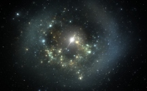 白色矮星のイメージ。