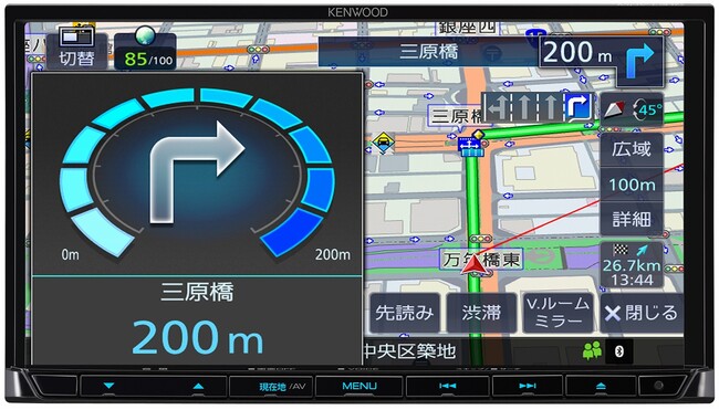画面イメージ（画像: JVCケンウッドの発表資料より）