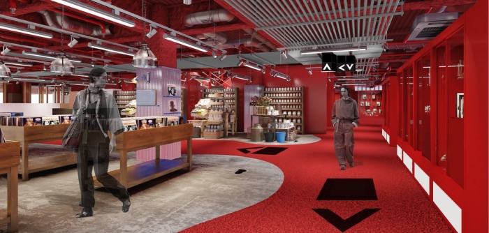 4Fのイメージ。コンセプトは「Chaos Park」