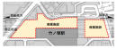 商業施設の配置位置（東武鉄道発表資料より）
