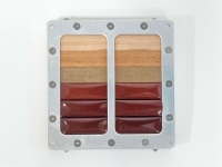 宇宙曝露した木材試験体（画像: 住友林業の発表資料より）