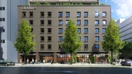 複合施設の外観（画像: NTT都市開発の発表資料より）