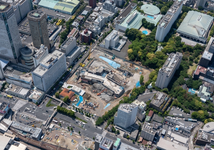 シナガワグース跡地（京浜急行電鉄発表資料より）