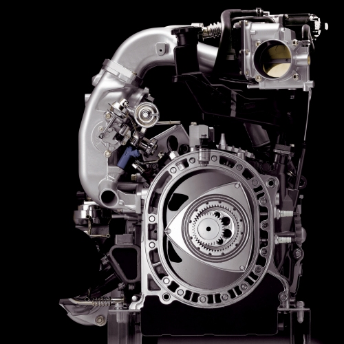 Photo: RENESIS水素ロータリーエンジン（画像提供　マツダ）
