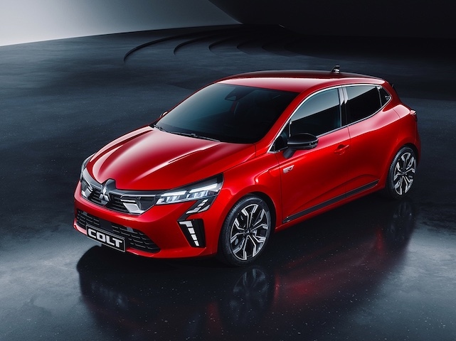 トルコのルノー社ブルサ工場で生産し、10月より三菱自の欧州販売ネットワークを通じて、欧州で販売を開始する新型「コルト」