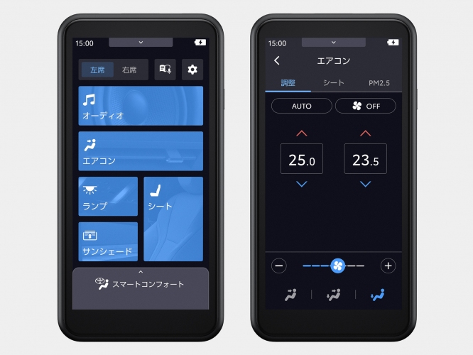脱着式リヤマルチオペレーションパネル（画像: トヨタ自動車の発表資料より）
