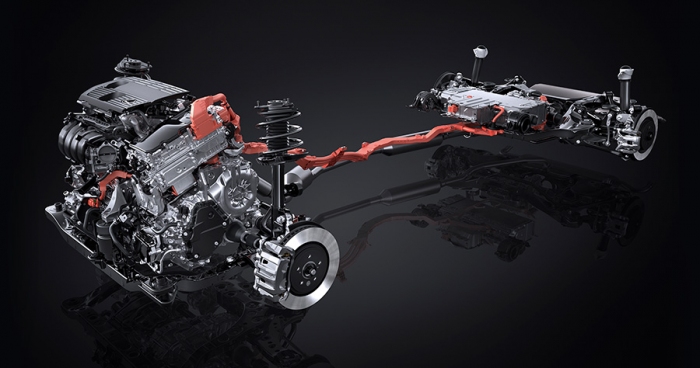 2.5Lハイブリッドシステム：発表資料より