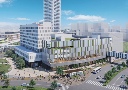 BiVi新さっぽろの完成イメージ（大和リース発表資料より）