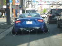 Photo:　カーブでコケないだけは渋谷の車高改悪アメ車よりはマシ？　©sawahajime