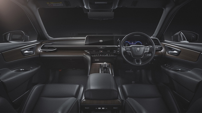 新型クラウン インストルメントパネル：発表資料より