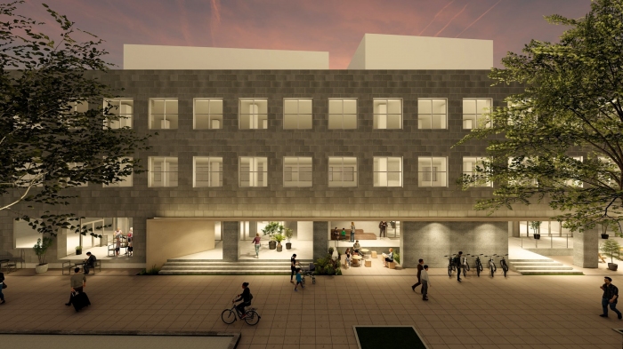 北棟の開業イメージ（NTT都市開発発表資料より）