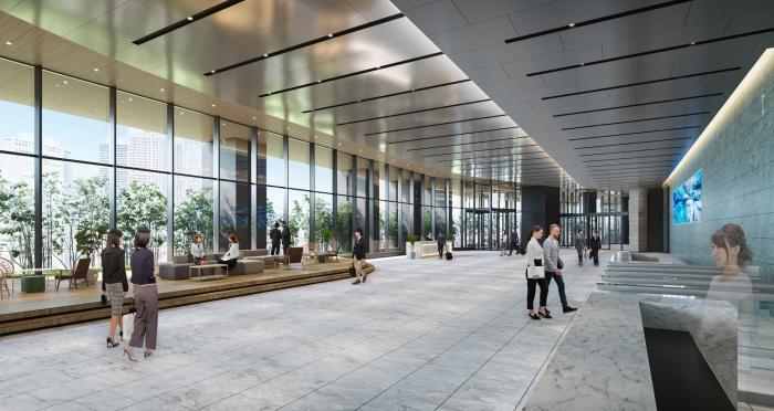 オフィス機能イメージ（ロビーエリア）