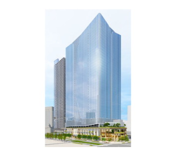 A、B街区の完成イメージ（東京都発表資料より）