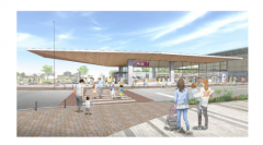 イオン双葉店（仮称）の開業イメージ（イオン東北発表資料より）