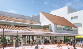 須磨パティオのリニューアルオープンイメージ(こうべ未来都市機構発表資料より) 須磨パティオのリニューアルオープンイメージ(こうべ未来都市機構発表資料より)