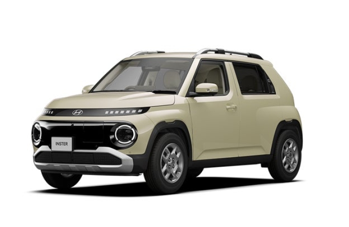 ヒョンデINSTER（画像：Hyundai Mobility Japan発表資料より）