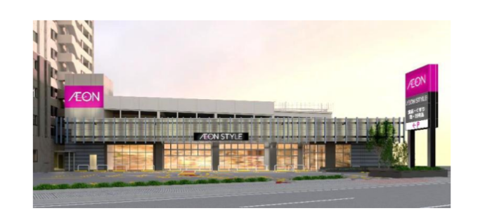 イオンスタイル白山浦の開業イメージ（イオンリテール発表資料より）