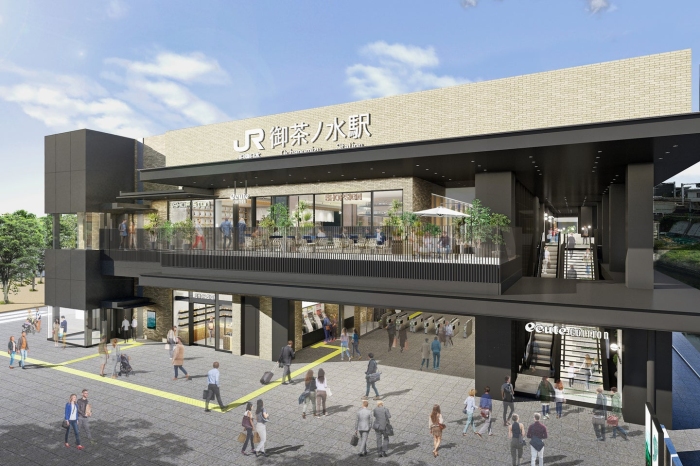 5月に全面開業するエキュートエディション御茶ノ水（JR東日本クロスステーション発表資料より）