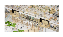 川西阪急スクエアのグランドオープンイメージ(阪急阪神百貨店など発表資料より) 川西阪急スクエアのグランドオープンイメージ(阪急阪神百貨店など発表資料より)