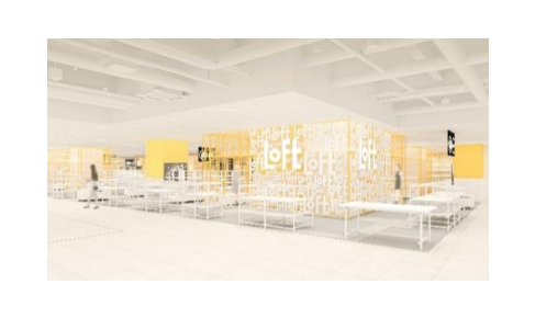 梅田ロフトのオープンイメージ（阪急阪神百貨店など発表資料より）