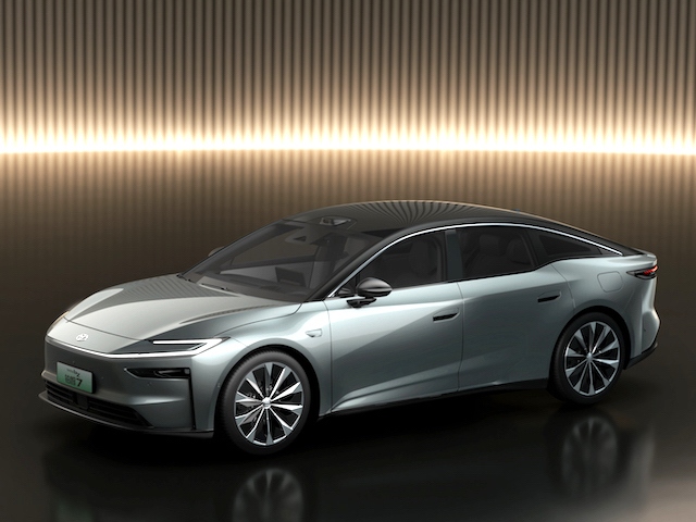 トヨタの中国向け新型車「bZ7」は現地開発モデルとして、広州汽車集団有限公司(GAC)、広汽トヨタ自動車有限会社(GTMC)などと共同で開発したモデル　全長が5mを超えるBEVのフラッグシップセダンだ