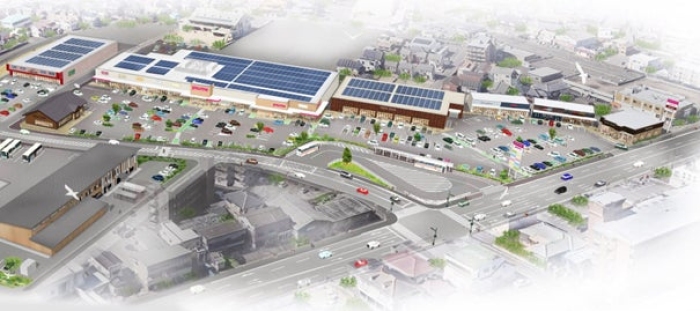 ゆめモール那珂川の開業イメージ（イズミ発表資料より）