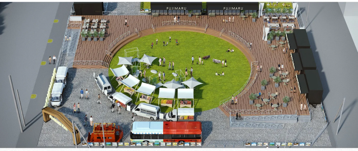 藤丸パークのオープンイメージ（藤丸など発表資料より）