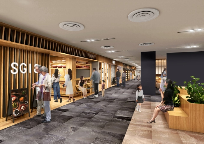 飲食フロアのイメージ