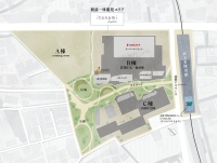 開発エリア「itonami」の概略図（京王電鉄発表資料より）