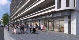 複合施設のイメージ（ミラースホールディングス発表資料より）