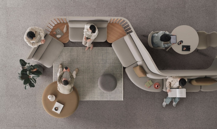 オカムラが発表した「YAA（ヤア）」のイメージ（画像: オカムラの発表資料より）