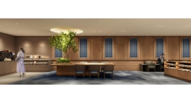 空港ラウンジのオープンイメージ(関西エアポート神戸提供) 空港ラウンジのオープンイメージ(関西エアポート神戸提供)