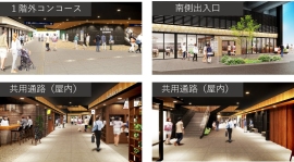 レイリア春日原の開業イメージ(西日本鉄道発表資料より) レイリア春日原の開業イメージ(西日本鉄道発表資料より)