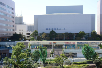 営業再開の方向が打ち出されたモリシア津田沼㊧と習志野文化ホール（習志野市発表資料より）