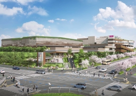 イオン八王子滝山の開業イメージ。North側。（イオンモール発表資料より）