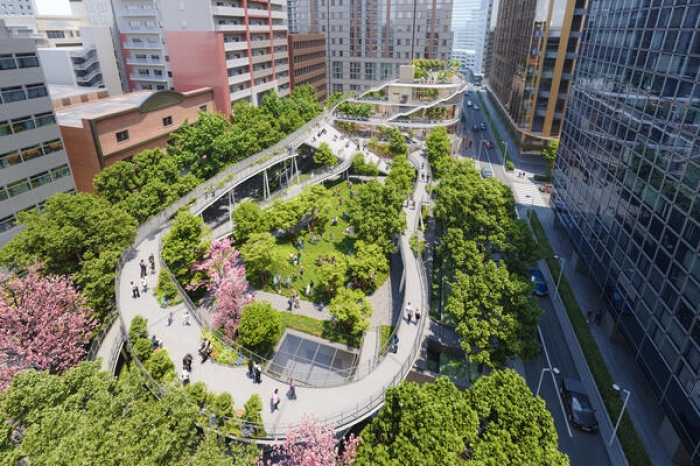 明治公園のリニューアルイメージ（東京建物発表資料より）