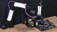 NVIDIAのGEAR Lab、カーネギーメロン大学（CMU）、およびカリフォルニア大学バークレー校（UCバークレー）の共同研究チームは、実機ロボットを用いた研究開発プロセス全体をAIコーディングエージェントに自律実行させるクローズドループ・フレームワーク「ENPIRE」を発表した。
