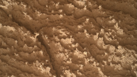 This image was taken by MAHLI onboard NASA's Mars rover Curiosity on Sol 4187. (Nasa.gov)
