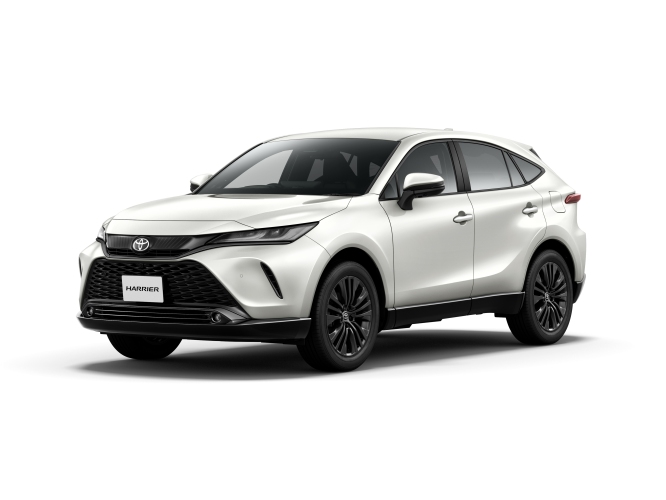 トヨタ自動車は8月3日、クロスオーバーSUV「ハリアー」を一部改良して発売した。（写真：同社発表資料より）