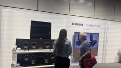 2026年9月4日、IFA Berlin 2026に出展したSamsungとCanvas HiFiの展示。(TechTimes)