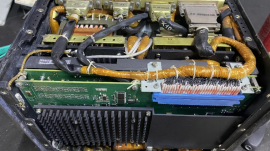 2025年8月7日に撮影された、Radiopribor JSCのアクティブ妨害装置「SP-504」。（Gur.gov.ua）