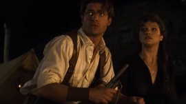 Brendan Fraser and Rachel Weisz in a still from The Mummy (1999). (Universalpictures.com) Brendan Fraser and Rachel Weisz in a still from The Mummy (1999). (Universalpictures.com)