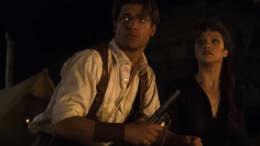 Brendan Fraser and Rachel Weisz in a still from The Mummy (1999). (Universalpictures.com)