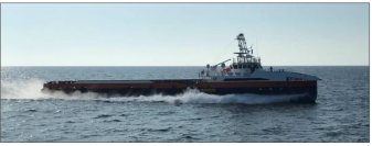 米海軍の無人水上艦実証計画「ゴースト・フリート・オーバーロード」の試験船。今回のHD HyundaiとAndurilの実証に使用された船とは異なる参考写真（写真：US Navy, Public domain, via Wikimedia Commons）