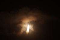 火星衛星探査機「MMX」を搭載し、種子島宇宙センターから打ち上げられるH3ロケット10号機＝2026年10月20日（提供：JAXA）