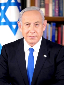 イスラエルのネタニヤフ首相が10月上旬にイランへの攻撃再開を計画していたものの、トランプ米大統領が反対し、実施が見送られたという。（Avi Ohayon / Government Press Office of Israel, CC BY-SA 3.0 <https://creativecommons.org/licenses/by-sa/3.0>, via Wikimedia Commons）