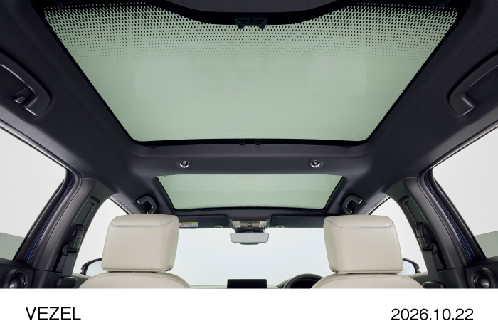 ホンダはコンパクトSUV「ヴェゼル」をマイナーモデルチェンジし、23日に発売した。（写真提供：ホンダ）