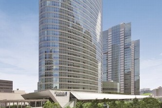 日鉄興和不動産ら3社は10月23日、品川インターシティに太陽光由来のグリーン水素を製造・貯蔵し、発電に利用する設備を導入すると発表した。（写真：同社発表資料より）
