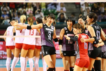 バレー女子、日本がトルコに3－0で快勝