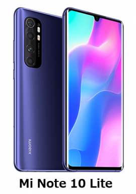 Mi Note 10 Lite Mi Note 10 Lite
